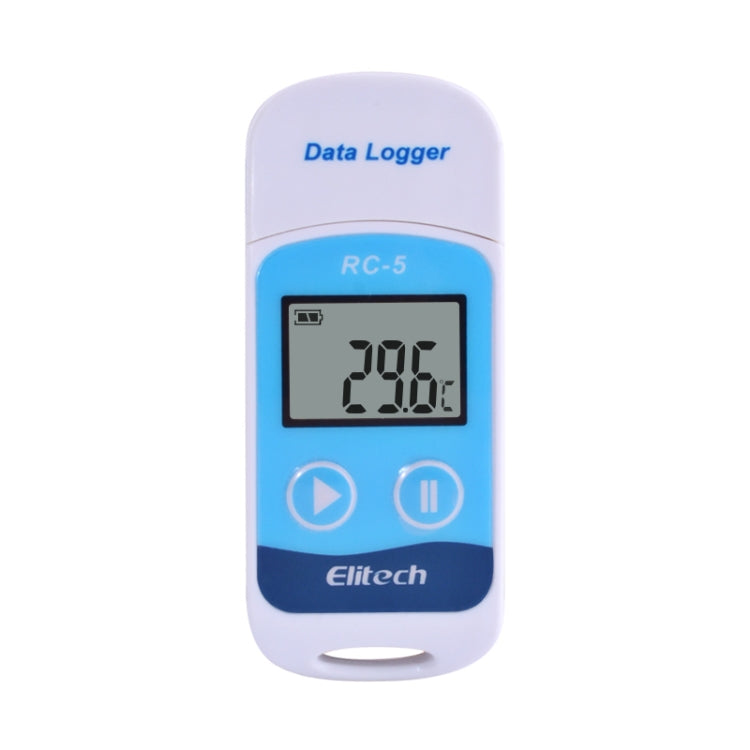 Registratore dati di temperatura USB digitale TTE35065 per stoccaggio in magazzino, refrigerazione, celle frigorifere e laboratorio, TTE35065