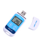 Registratore dati di temperatura USB digitale TTE35065 per stoccaggio in magazzino, refrigerazione, celle frigorifere e laboratorio, TTE35065