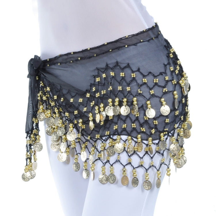 Accessori per sciarpe per danza del ventre da donna Gonna con cintura a 3 file Avvolgente con catena in vita per danza del ventre Abbigliamento da danza per adulti, One Size
