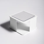 Portaspugna per lavello da cucina, scolapiatti a parete, Sink Sponge Rack(White)