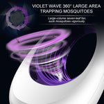 168 LED Fotocatalizzatore Mosquito Killer Lamp Lampada cattura zanzare per uso domestico, Mosquito Catching Lamp White