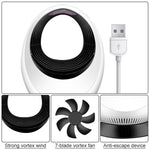 168 LED Fotocatalizzatore Mosquito Killer Lamp Lampada cattura zanzare per uso domestico, Mosquito Catching Lamp White