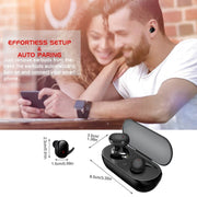 Auricolari Bluetooth Y30 con display digitale