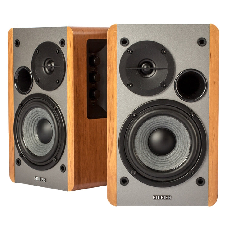 Edifier R1200TII Subwoofer per notebook audio in legno per computer, spina americana, R1200TII Wood Grain