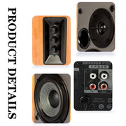 Edifier R1200TII Subwoofer per notebook audio in legno per computer, spina americana, R1200TII Wood Grain