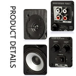 Altoparlante in legno per computer Edifier R980T, spina americana, R980T Black