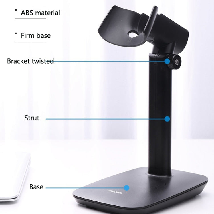 Adjustable ABS Bracket for Deli 15130 Wireless Scanner