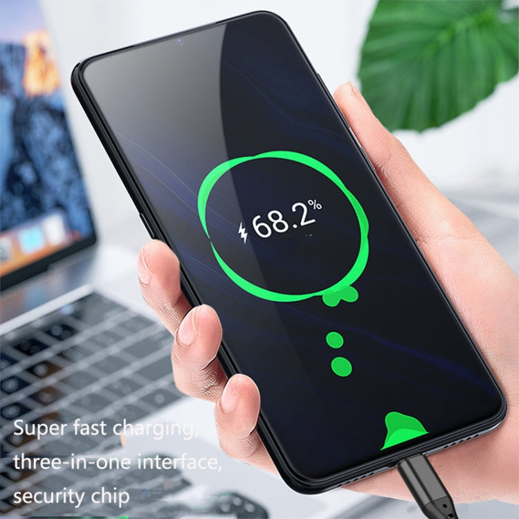 Cavo ricarica rapida 3 in 1 USB per smartphone