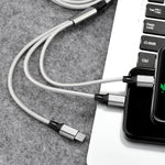 Cavo ricarica rapida 3 in 1 USB per smartphone