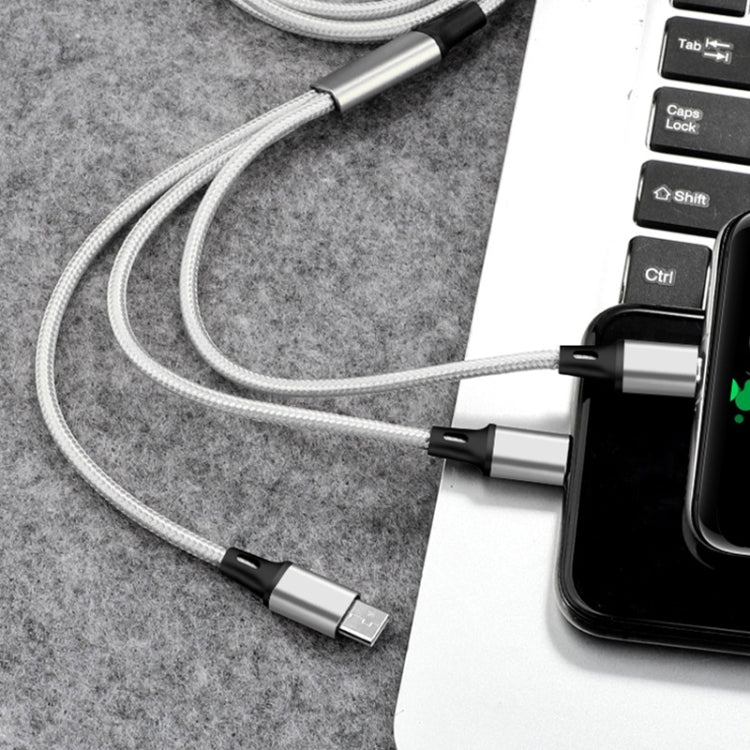 Cavo ricarica rapida 3 in 1 USB per smartphone