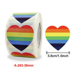 5 PCS San Valentino Amore Adesivi Regalo Decorazione Adesivi Sigillanti, 3.8cm / 1.5inch