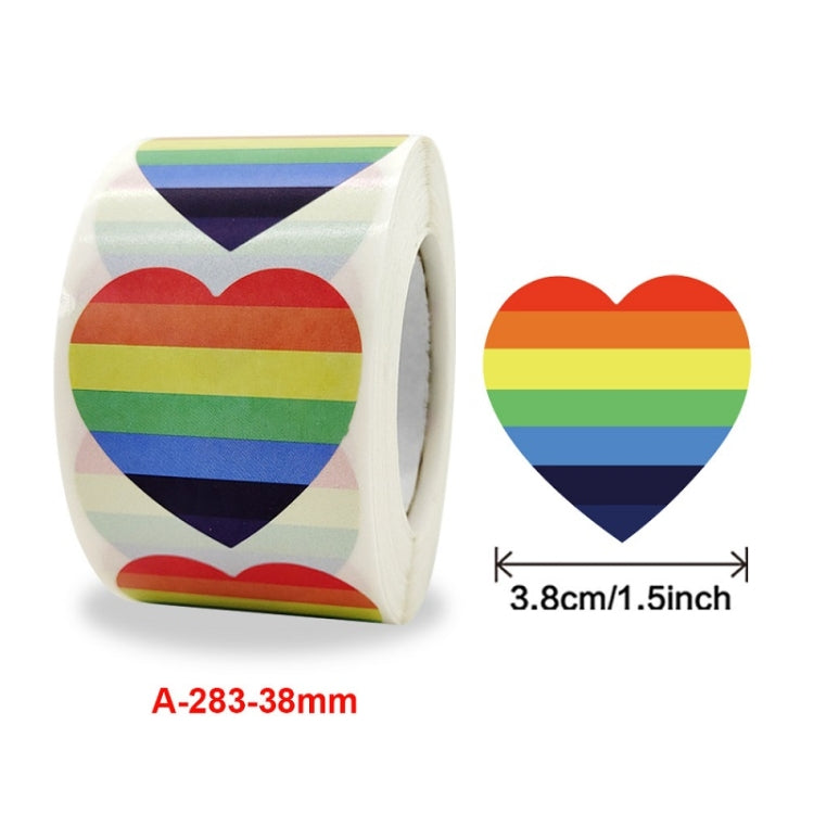 5 PCS San Valentino Amore Adesivi Regalo Decorazione Adesivi Sigillanti, 3.8cm / 1.5inch