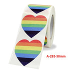 5 PCS San Valentino Amore Adesivi Regalo Decorazione Adesivi Sigillanti, 3.8cm / 1.5inch
