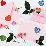 5 PCS San Valentino Amore Adesivi Regalo Decorazione Adesivi Sigillanti, 3.8cm / 1.5inch