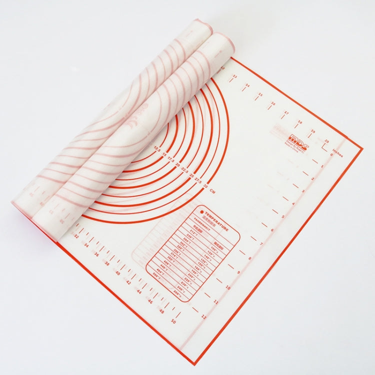 Tappetino antiaderente in teflon ispessito Tappetino antiscivolo per impastare in silicone, 26 x 29cm, 30 x 40cm red, 40 x 50cm, 50 x 60cm, 50 x 70cm, 60 x 60cm, 60 x 80cm