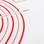 Tappetino antiaderente in teflon ispessito Tappetino antiscivolo per impastare in silicone, 26 x 29cm, 30 x 40cm red, 40 x 50cm, 50 x 60cm, 50 x 70cm, 60 x 60cm, 60 x 80cm