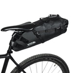 Rhinowalk RK19511 Borsa da sella per bicicletta completamente impermeabile Borsa da bici da strada di grande capacità, RK19511 Black 10L, RK19512 Black 5L, RK19513 Black 13L