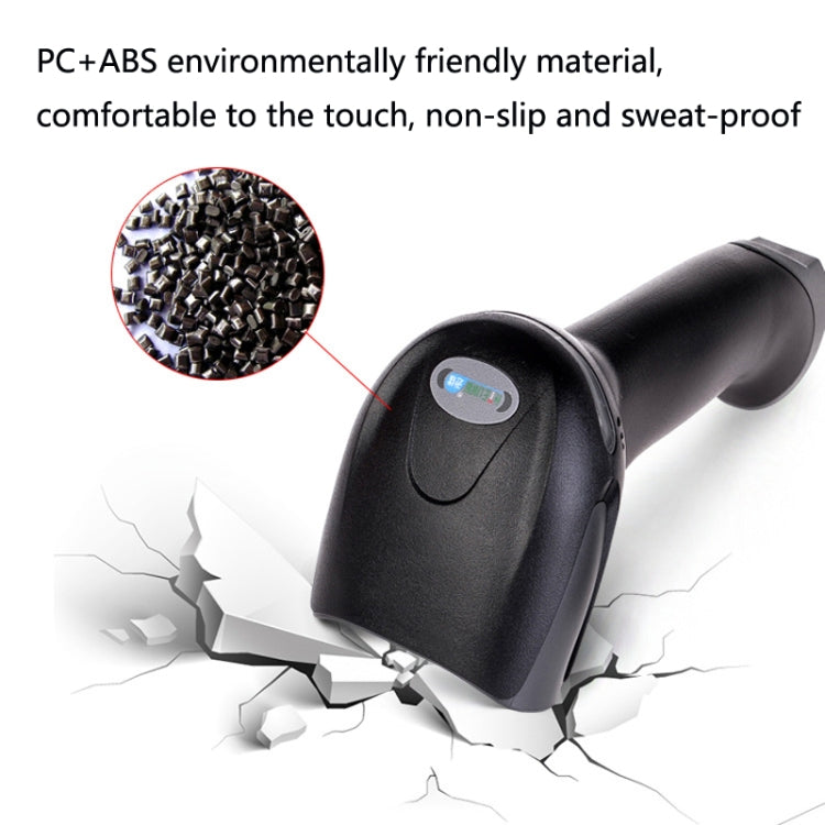 Lettore di codici a barre antiscivolo e antivibrazione NETUM F5, Wired Laser, Wireless Laser, Wired Red Light, Wireless Red Light