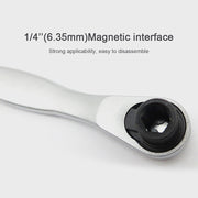 Mini strumenti di riparazione manuali per chiavi dinamometriche a cricchetto dinamometriche portatili, Single-Ended Wrench