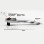 Chiave a testa singola esagonale 1/4" 95mm