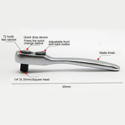 Mini strumenti di riparazione manuali per chiavi dinamometriche a cricchetto dinamometriche portatili, Single-Ended Wrench