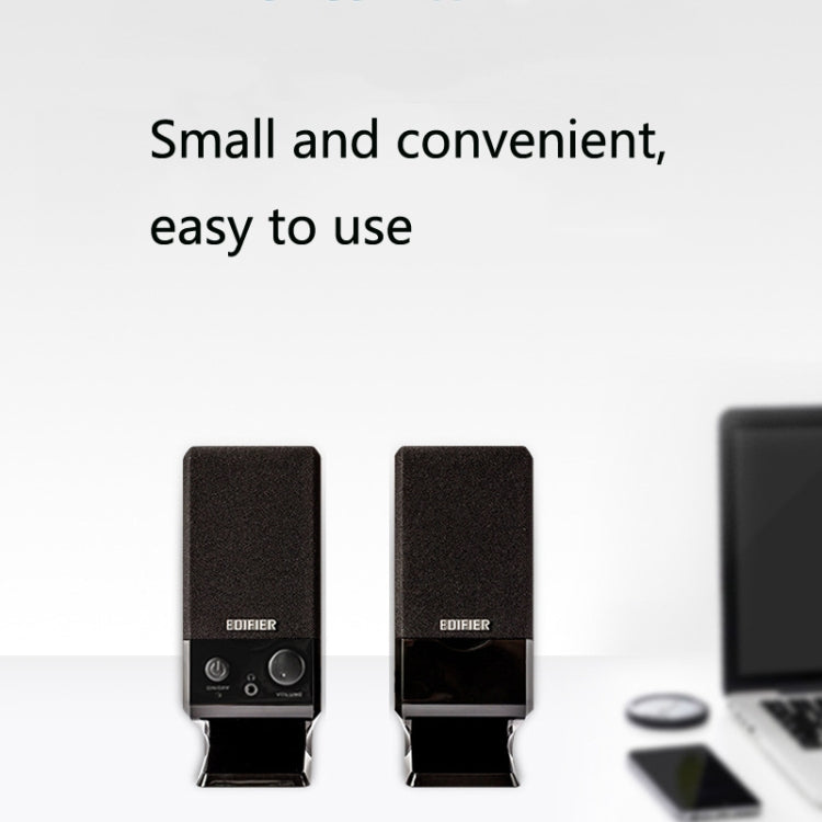 Mini altoparlante per laptop USB Edifier R10U, R10U Black