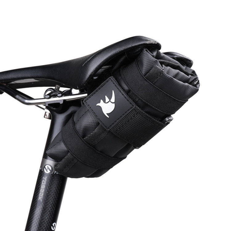 Rhinowalk RK5100 Borsa portaoggetti per attrezzi da bicicletta Borsa da sella per mountain bike, RK5100 (Black), RK5100 (Gray)