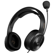 Edifier USB K5000 Cuffia per esame fittizio Cuffia per addestramento orale online Class Education, Lunghezza cavo: 2,8 m, K5000