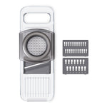 Grattugia per fette di patate multifunzione Slicker Gadget da cucina, Three Knives Gray, Six Knives Gray