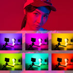 Ulanzi VL120 RGB Full Color RGB SLR Fotocamera Fotografia Live Photo Video Piccola luce, VL120 RGB