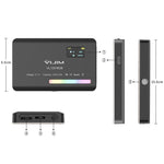 Ulanzi VL120 RGB Full Color RGB SLR Fotocamera Fotografia Live Photo Video Piccola luce, VL120 RGB