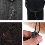 Soffice baffo di mais Capelli lunghi ricci Coda di cavallo finta, 1.1B #, 2.2 #, 3.4 #, 4.27 #, 5.30 #, 6.BUG #