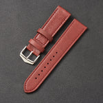 Piccolo cinturino in pelle bovina con trama rotta adatto per Huawei Watch, 20mm, 22mm