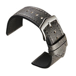 Piccolo cinturino in pelle bovina con trama rotta adatto per Huawei Watch, 20mm, 22mm