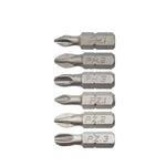 Forte punta per cacciavite antiscivolo per trapano a mano magnetico, 7PCS/set PH2, 6PCS/set 25mm, 7PCS/set 50mm, 12 PCS/set 50mm