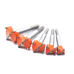 5 Pz/set Lavorazione Del Legno Foro Apri Cerniera Pietra Bordo Crema Legno Take-Hole Porta Finestra Con Collare Lavorazione Del Legno Punta Trapano Piatto, 5 PCS / Set Woodworking Hole Opener