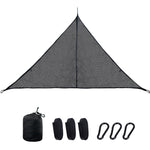 Amaca per più persone all'aperto Grande tenda per albero del cielo Amaca da campeggio aerea Amaca triangolare,, 2.9m Black