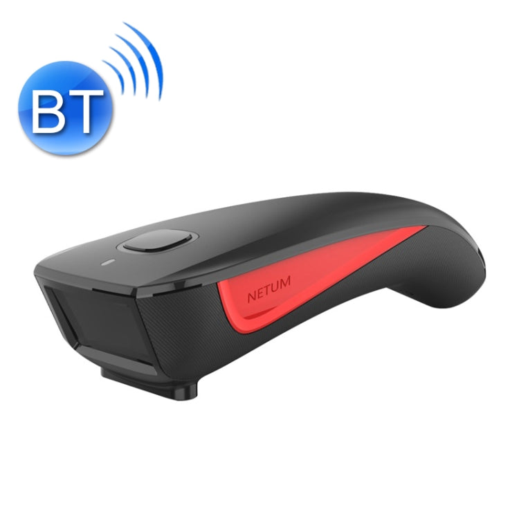 NETUM C750 Wireless Bluetooth Scanner Portable Barcode Warehouse Express Barcode Scanner, C750 Two-dimensional, C990 Two-dimensional, C740 One-dimensional