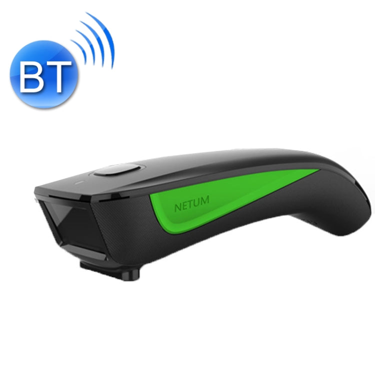 NETUM C750 Wireless Bluetooth Scanner Portable Barcode Warehouse Express Barcode Scanner, C750 Two-dimensional, C990 Two-dimensional, C740 One-dimensional