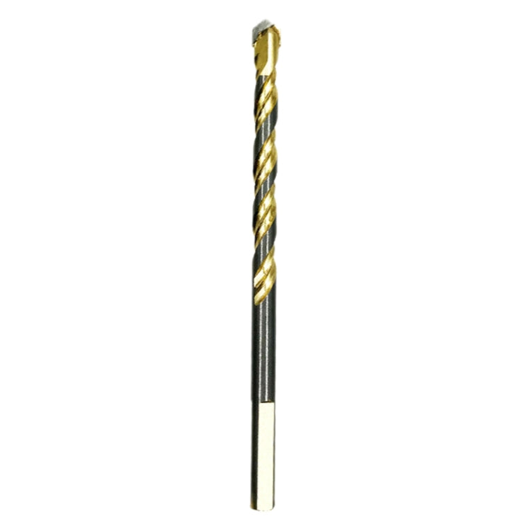 Trapano per mattoni in vetro King Drill placcato in titanio Trapano a triangolo a spirale perforato, 6mm, 8mm, 10mm, 12mm, 6mm+8mm+10mm+12mm, 6mm+6mm+8mm+10mm+12mm