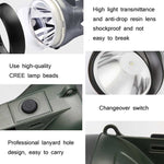 YAGE YG-5710 5W LED impermeabile abbagliamento torcia per illuminazione esterna ricaricabile lampada portatile, spina CN