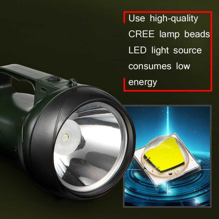 YAGE YG-5710 5W LED impermeabile abbagliamento torcia per illuminazione esterna ricaricabile lampada portatile, spina CN