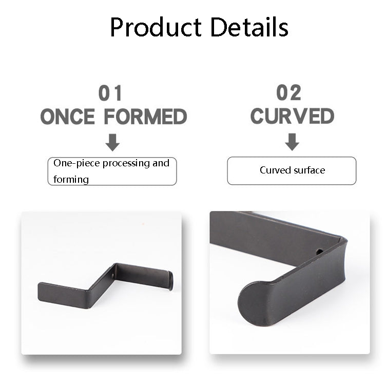2 PZ JD045 Espositore multifunzione in metallo con gancio per cuffie per computer