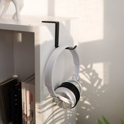 2 PZ JD045 Espositore multifunzione in metallo con gancio per cuffie per computer
