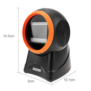 NETUM 2050 Supermarket Cashier Barcode QR Code Scanner Scanner verticale da tavolo, specifica:, Enhanced Version, Extreme Version, Regular Version