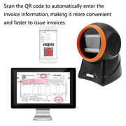 NETUM 2050 Supermarket Cashier Barcode QR Code Scanner Scanner verticale da tavolo, specifica:, Enhanced Version, Extreme Version, Regular Version