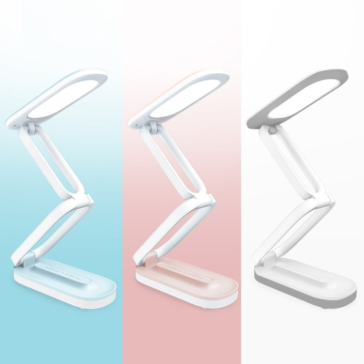 Lampada da scrivania a LED YAGE T125 Lampada da lettura pieghevole USB, Porcelain White, Blue White, Pink White