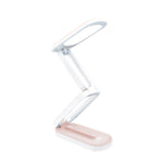 Lampada da scrivania a LED YAGE T125 Lampada da lettura pieghevole USB, Porcelain White, Blue White, Pink White