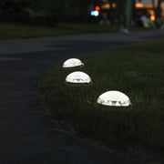 Luce solare sotterranea 8 LED impermeabile IP67