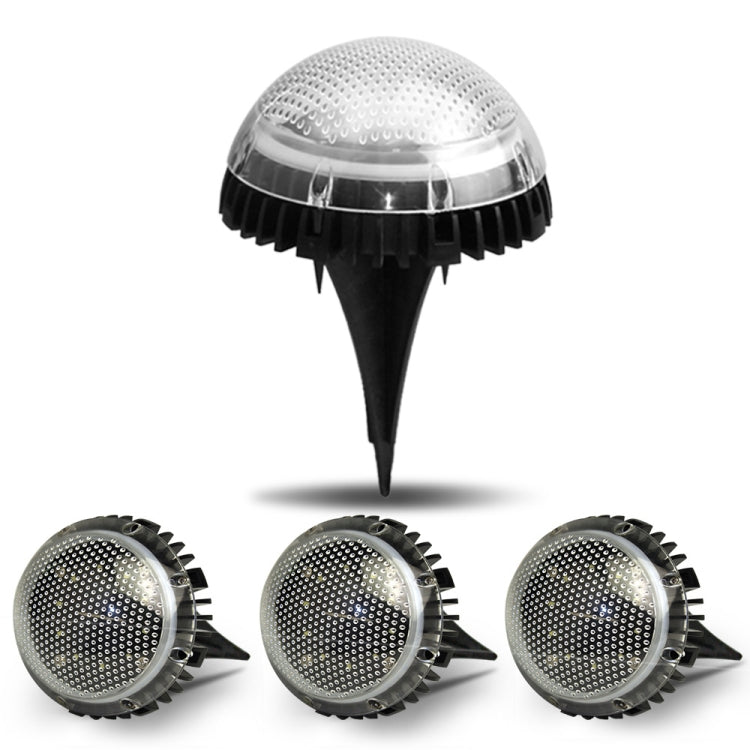 Luce solare sotterranea 8 LED impermeabile IP67